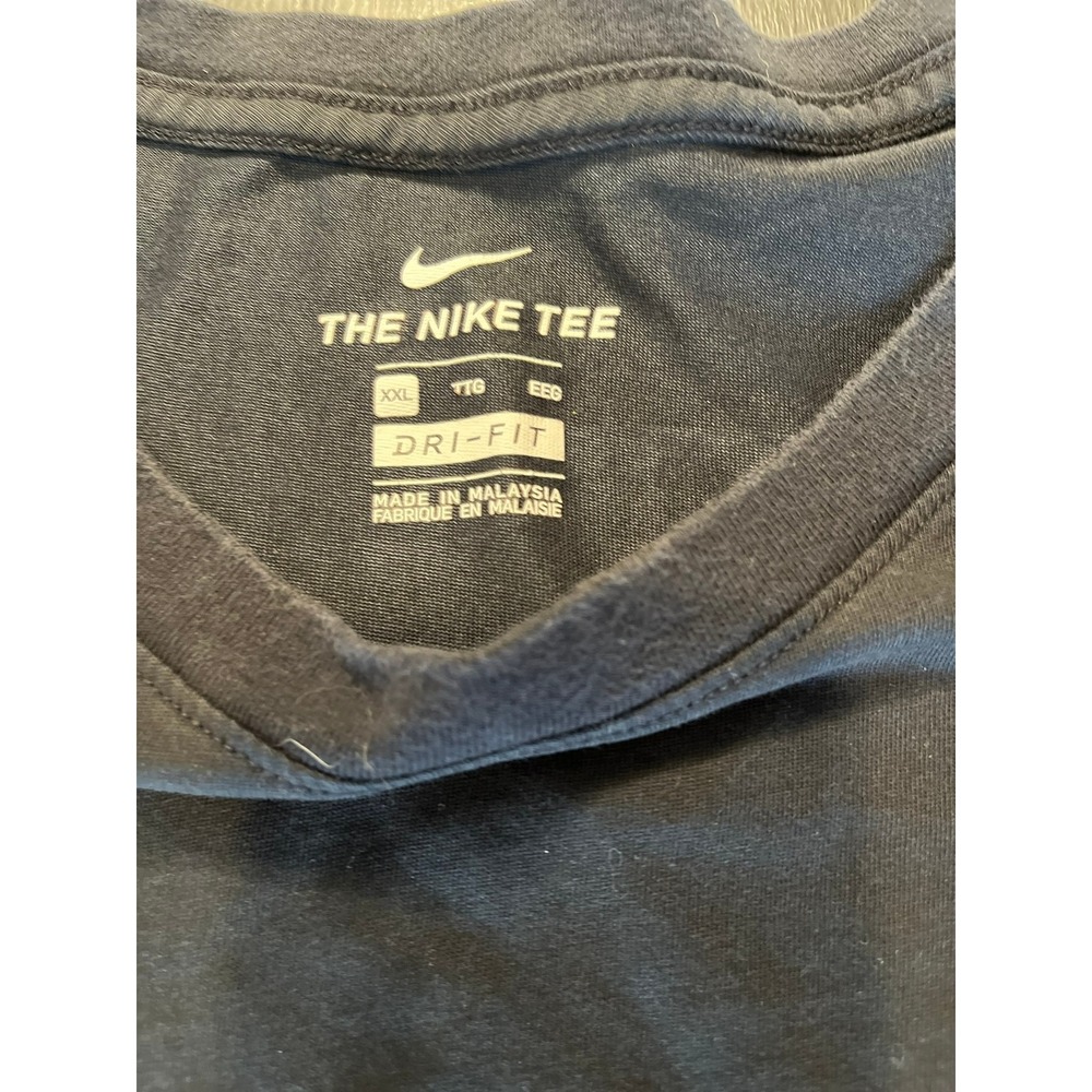 Nike Dri Fit New York‎ Graphic T Shirt XXL Black Cotton Blend Athletic - Picture 2 of 7